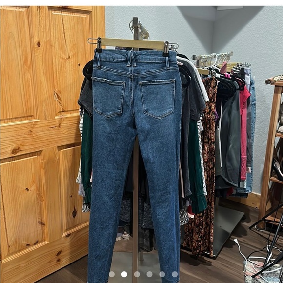 NWOT Good American side split ankle jeans - Picture 4 of 8